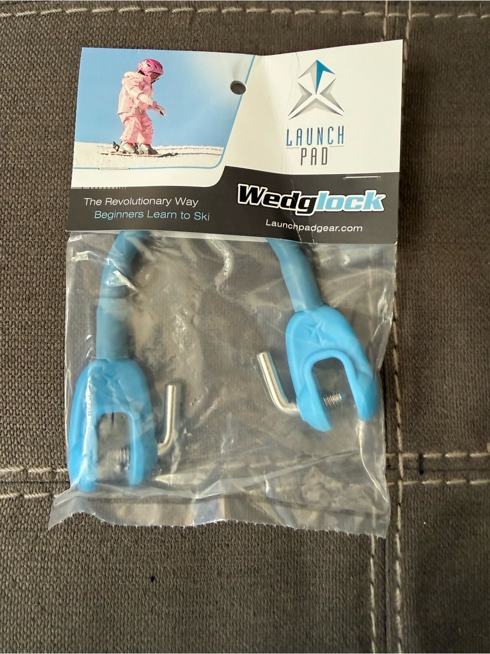 Wedglock Kids Ski Brake Locks - Blue